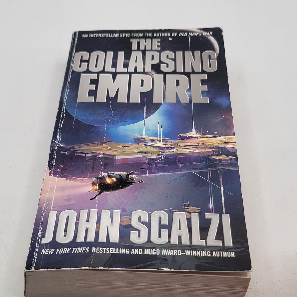 John Scalzi The Collapsing Empire Paperback 1st Mass Market Edition Good